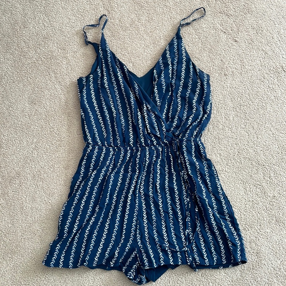 Blue Romper